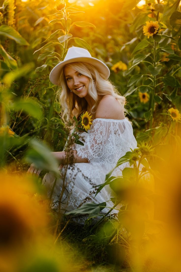 girl in sunflowers — фото 2